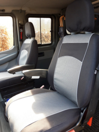 Maatwerk Stoelhoezen Mercedes Sprinter I en II  2 Voorstoelen (1+1) STOF bj 1995-2006