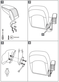 Armsteun Smart Fortwo 2007 - 2014