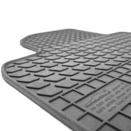 rubber matten FIAT 500X 2014>