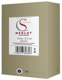 Cote Soleil Merlot- 10 liter Bag in Box
