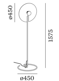 Wever & Ducre MIRRO vloerlamp 2.0