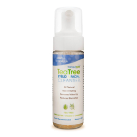 Gentle Tea Tree Ooglid en Gezichtsreiniger 180 ml
