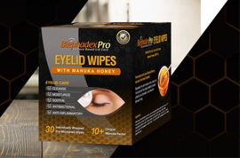 Blephadex Pro Eyelid Wipes (30st) met Manukan honing