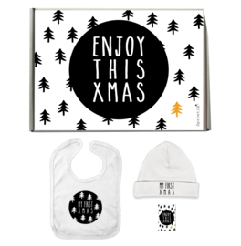 Kadopakket baby kerst 'Enjoy'