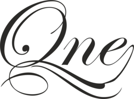One