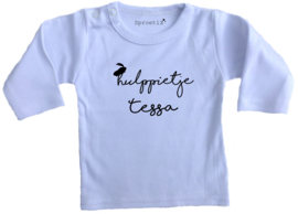 Kindershirt hulppietje naam