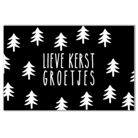 Kadokaartje - lieve kerstgroetjes