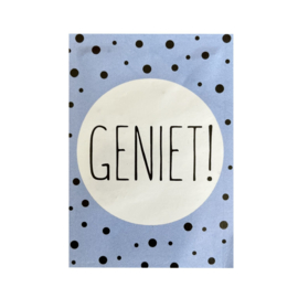 Zakje bloemzaad - vergeet-me-niet - 'Geniet'