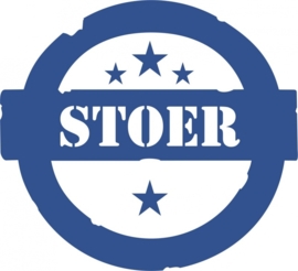 strijkapplicatie Stempel Stoer