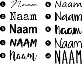 Knuffeldoekje konijntje met naam