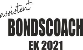 Strijkapplicatie EK 'assistent bondscoach' EK 2021