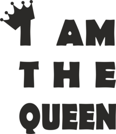 strijkapplicatie i'm the queen