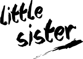 strijkapplicatie little sister