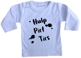 Kindershirt hulppietje naam spetters