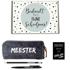 Kadopakket meester etui zwart