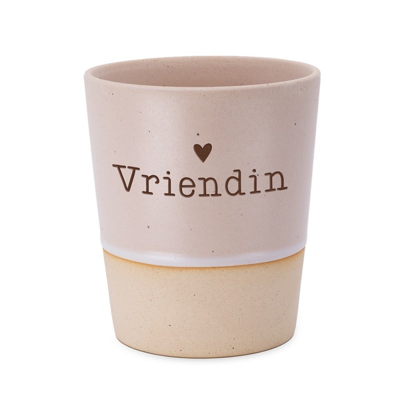 Mok | Vriendin | geglazuurd