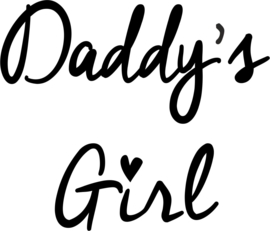 strijkapplicatie daddy's girl