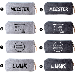 set etui en pen meester