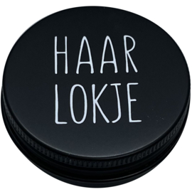 Doosje haarlokje zwart