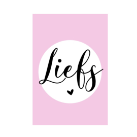 Zakje bloemzaad - vergeet-me-niet - 'Liefs'