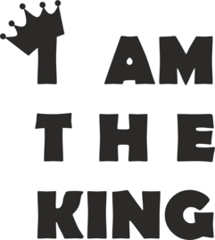 strijkapplicatie i'm the king