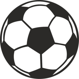 Strijkapplicatie EK  voetbal