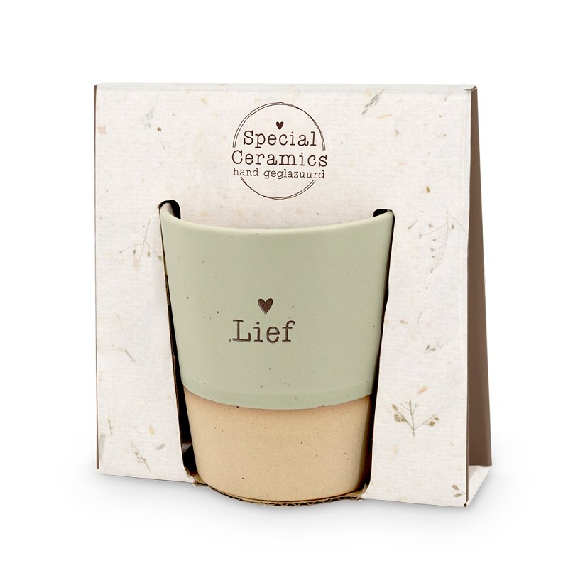 Mok | Lief | geglazuurd