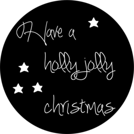 strijkapplicatie 'holly jolly'