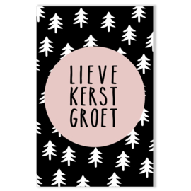 Kadokaartje - lieve kerstgroet