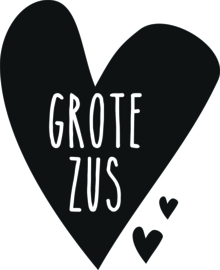 strijkapplicatie Grote zus