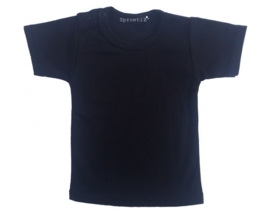 kinder t-shirt zwart korte mouwen