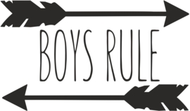 strijkapplicatie boys rule