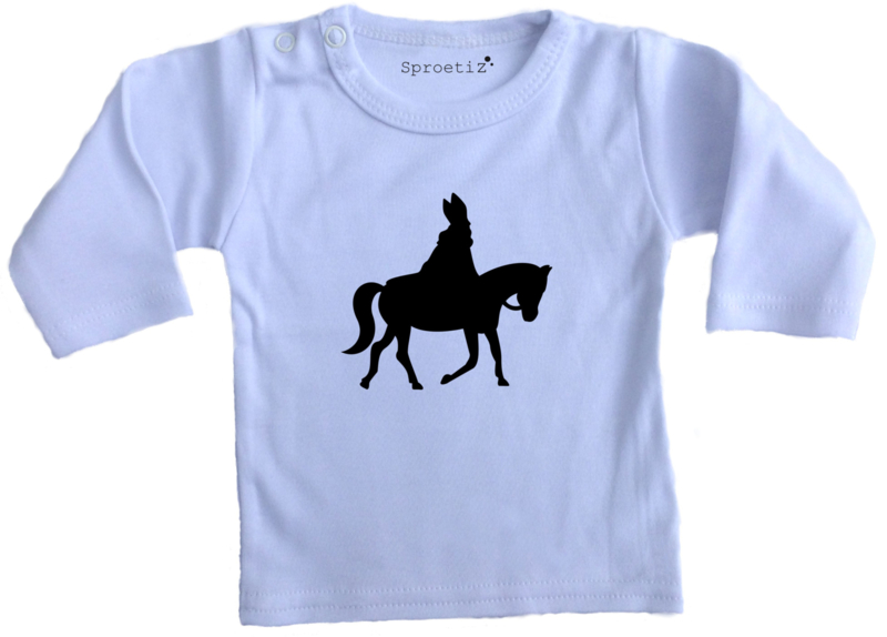 Kindershirt Sint op paard