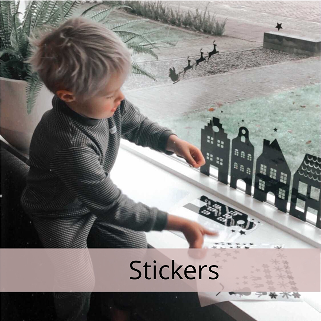 stickers kerst