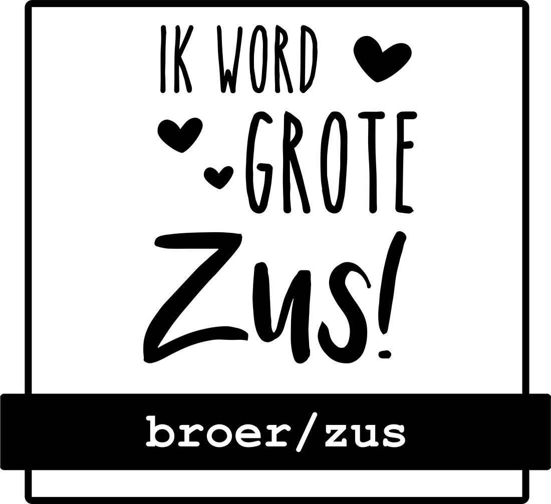 strijkapplicaties grote zus grote broer