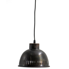 donkerbruin metalen hanglampje