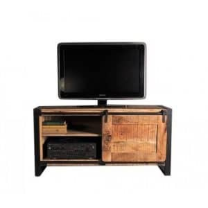 Mango houten tv meubel schuifdeur Joyce 120cm
