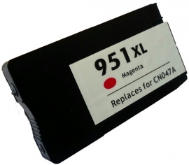 Geschikt HP 951 Magenta XL met chip van inktpatronenexpress