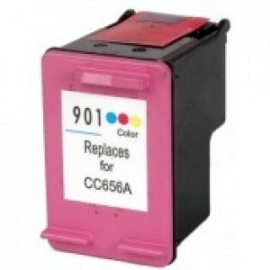 Geschikt HP 901XL Kleur CC657AA cartridge  van inktpatronenexpress