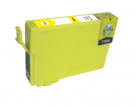 Geschikt Epson 18XL T1814 XL geel met chip van inktpatronenexpress