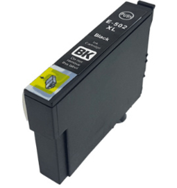 Geschikt Epson 502XL inktcartridge zwart hoge capaciteit van inktpatronenexpress