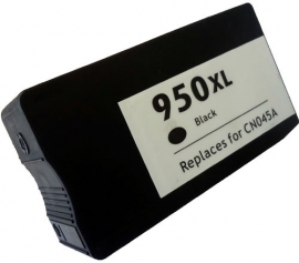 Geschikt HP 950 Zwart XL met chip van inktpatronenexpress