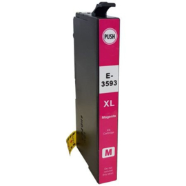 Geschikt Epson 35XL (T3593) inktcartridge magenta hoge capaciteit  van inktpatronenexpress