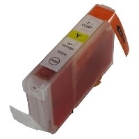 Geschikt Canon Cli-8 geel met chip van inktpatronenexpress