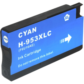 Geschikt HP 953 XL Cyaan met chip van inktpatronenexpress