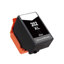 Geschikt Epson 202XL inktcartridge zwart hoge capaciteit  van inktpatronenexpress
