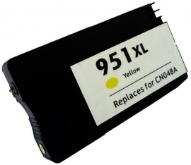 Geschikt HP 951 Geel XL met chip van inktpatronenexpress