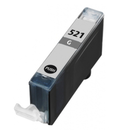 Geschikt Canon Cli-521 grijs met chip van inktpatronenexpress