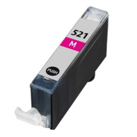 Geschikt Canon Cli-521 magenta met chip van inktpatronenexpress