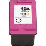 Geschikt HP 62XL (C2P07AE) inktcartridge kleur hoge capaciteit van inktpatronenexpress